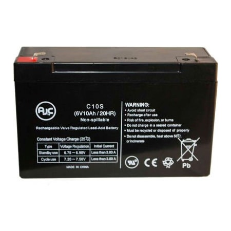 Battery Clerk AJC Gyneco 138 Thermal Cautery System 6V 10Ah Medical Battery GYNECO-138 THERMAL CAUTERY SYSTEM